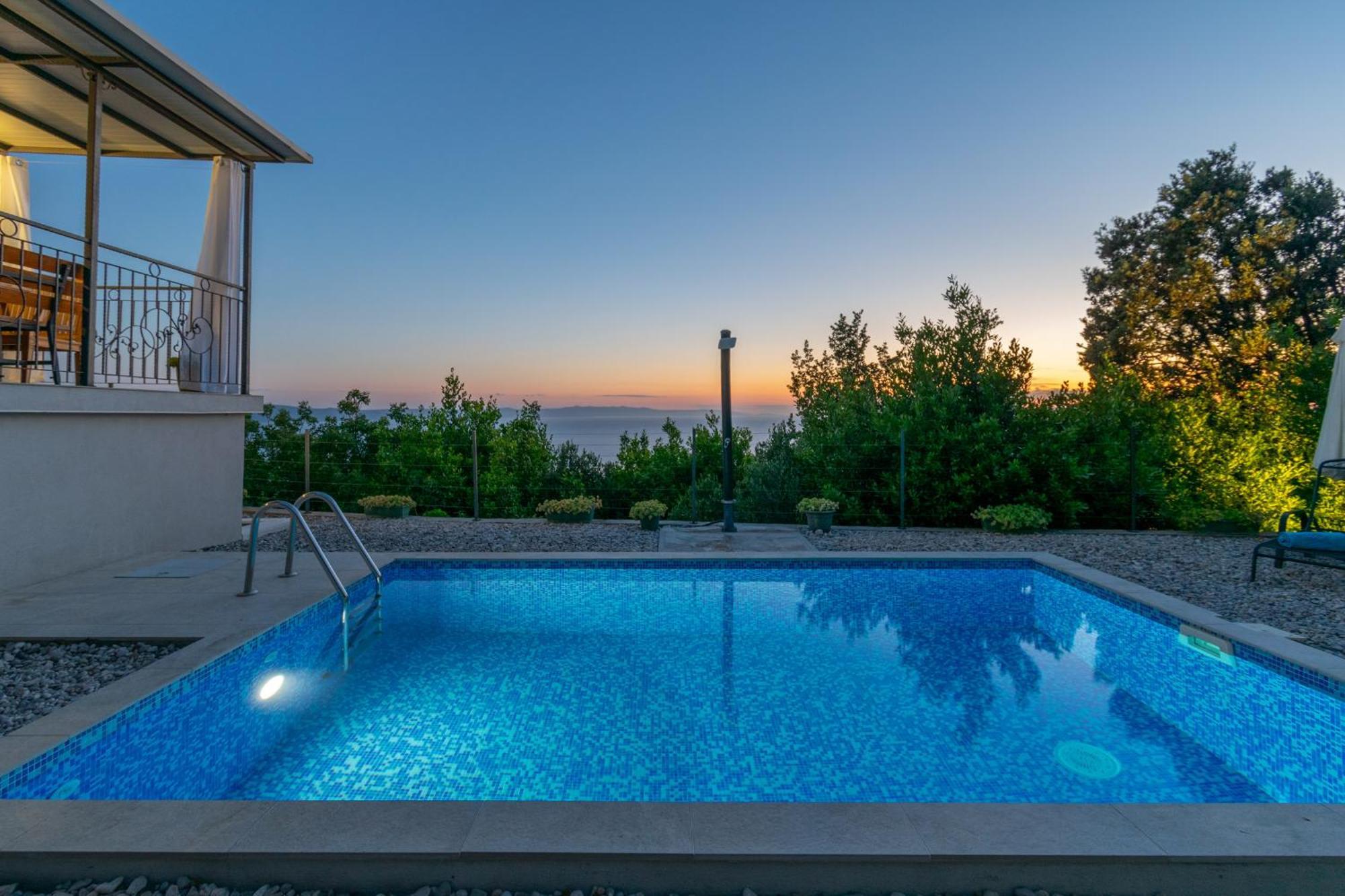 Villa With Sea View Podgora Exteriör bild