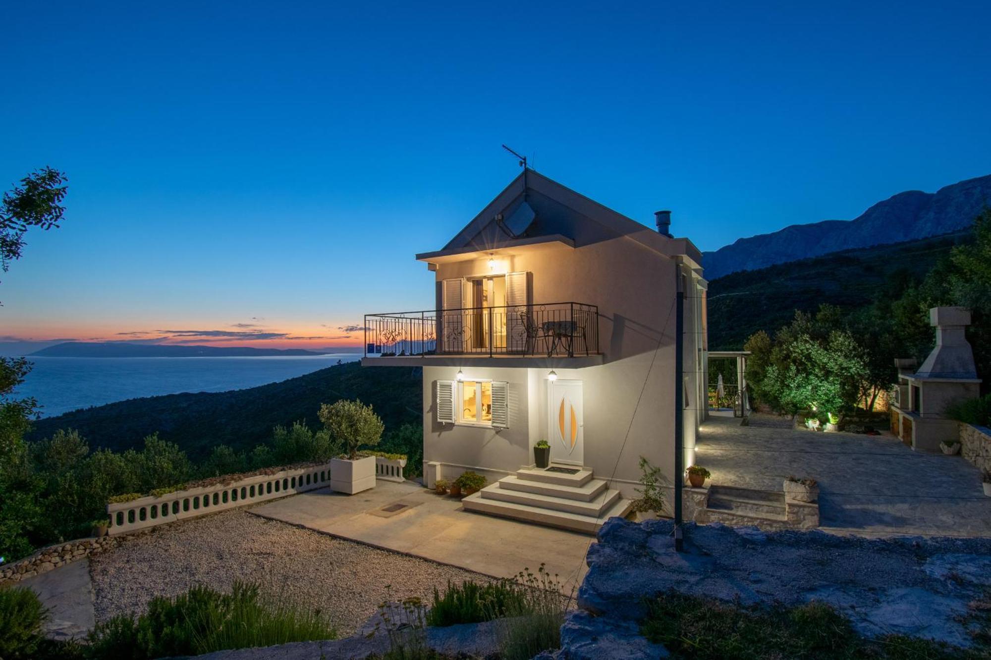 Villa With Sea View Podgora Exteriör bild